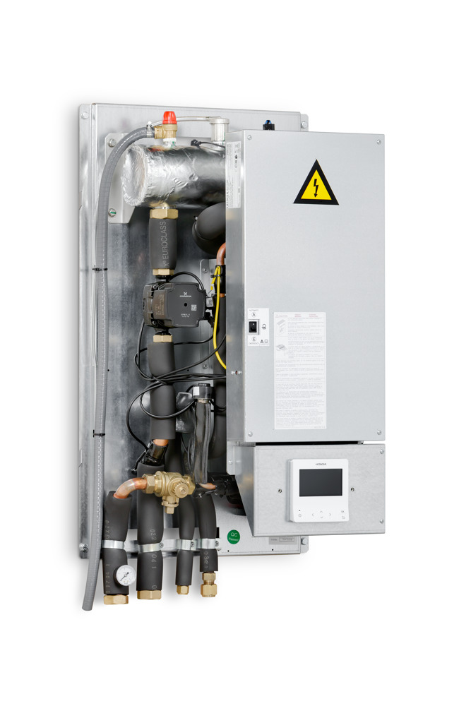Õhk- vesi soojuspump HITACHI Yutaki S RWM 5.0, 14 kW/ RAS 5.0-3, 14 kW, 400 V/ boilerita - Pilt 2