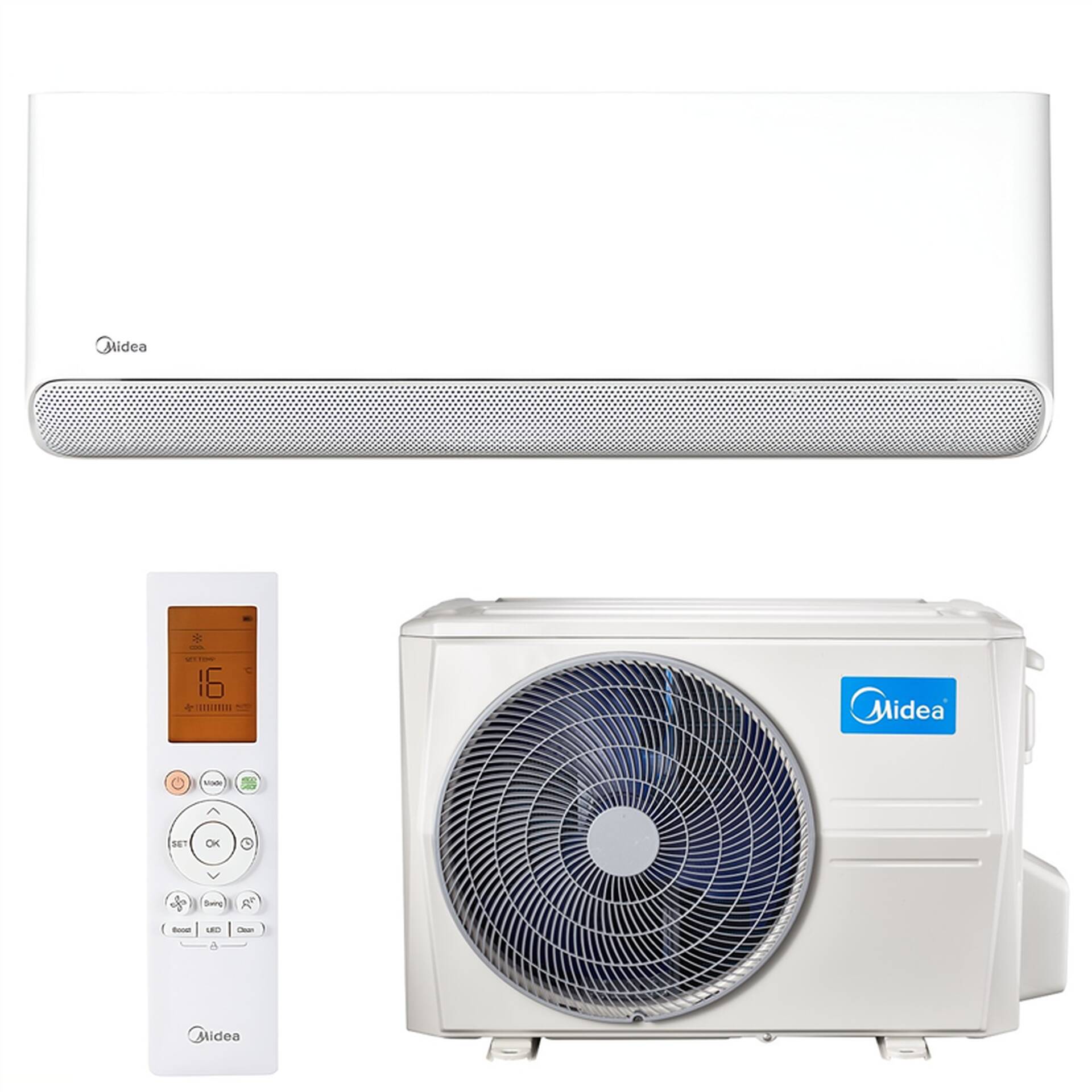 Midea Breezeless E MSCB1BU-09HRFN8- QRD1GW + MOX104-09HFN8- QRD1GW õhksoojuspump. - Pilt 4
